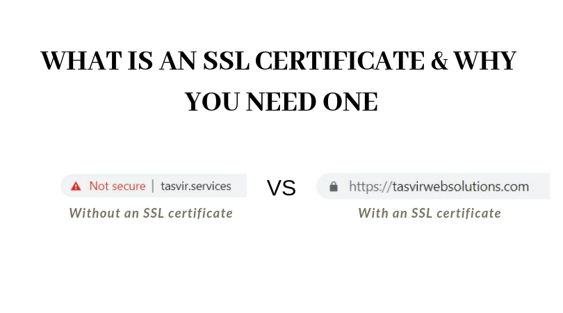 what is an SSL certificate and why you need one