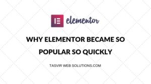 Why Elementor became so popular so quickly