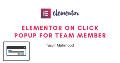 Elementor On Click Popup for Team Member Elementor on click popup for team member in wordpress