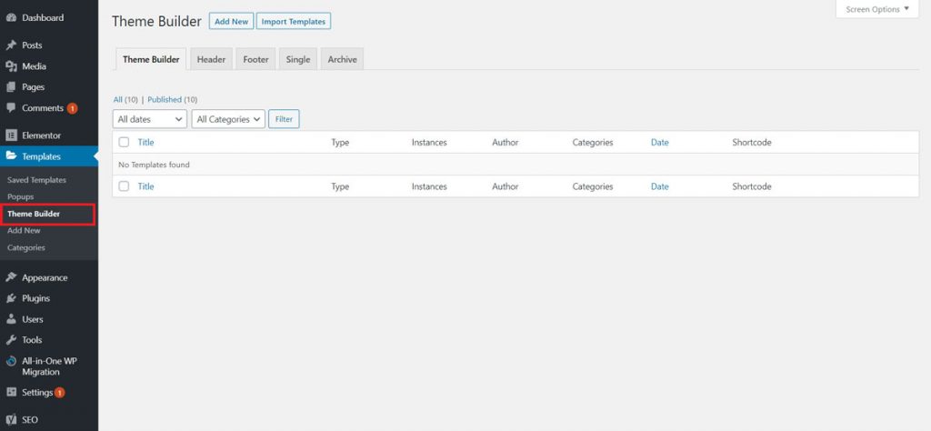 elementor-theme-builder-interface
