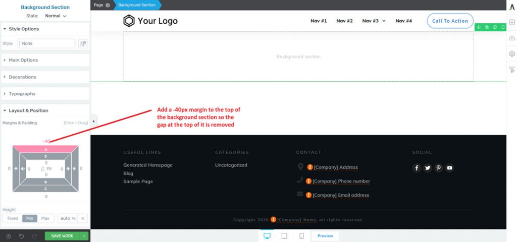 removing-the-top-gap-above-background-section-in-thrive-architect