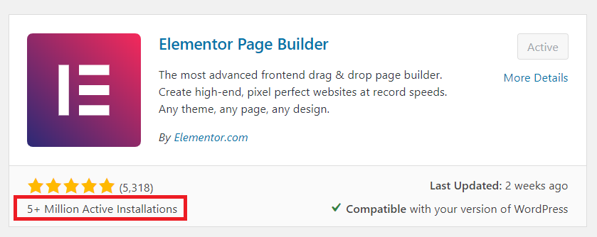 elementor-installations